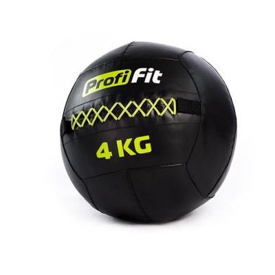 Медицинбол набивной (Wallball) PROFI-FIT, 4 кг